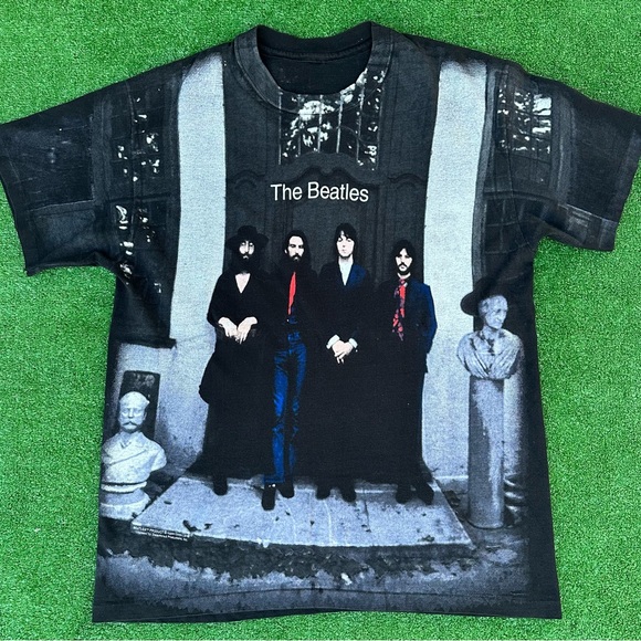 Vintage Beatles All Over Print - Picture 1 of 4